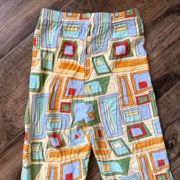 HOUSE OF SUNNY Pepperland Puzzle Print High Rise Knit Pants, Multi, 2 - Picture 7 of 13